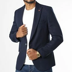 Promos Mackten Magasin 14 Meilleure affaire 🔔 Veste Blazer 654 Bleu Marine de Mackten 😉