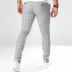 Promo 💯 Pantalon Super Skinny Fit A Carreaux 28010 Gris Détails Beige de Mackten 🛒 11 Promo 💯 Pantalon Super Skinny Fit A Carreaux 28010 Gris Détails Beige de Mackten 🛒 -Promos Mackten Magasin classic series 146955 28010 20180709T150328 05