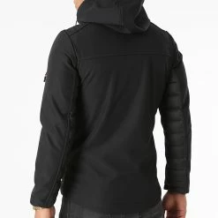 Meilleure vente 🔔 Doudoune Capuche 13 Noir de Mackten 🔥 -Promos Mackten Magasin classic series 242330 13 BLACK 20210903T142500 04