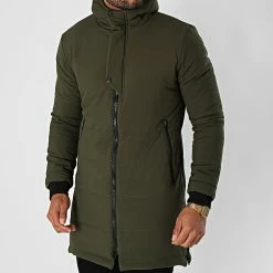 Promos Mackten Magasin 18 Tout neuf 🤩 Parka 116 Vert Kaki de Mackten ⭐