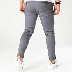 Vente flash 🛒 Pantalon Chino MKP137 Gris Anthracite de Mackten 🤩 9 Vente flash 🛒 Pantalon Chino MKP137 Gris Anthracite de Mackten 🤩 -Promos Mackten Magasin mackten 249123 MKP137 20210128T162353 04