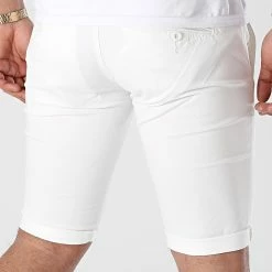 Meilleure vente ✨ Short Chino Slim BD2258 Ecru de Mackten ⭐ -Promos Mackten Magasin mackten 260878 BD2258 4 20210409T143755 04