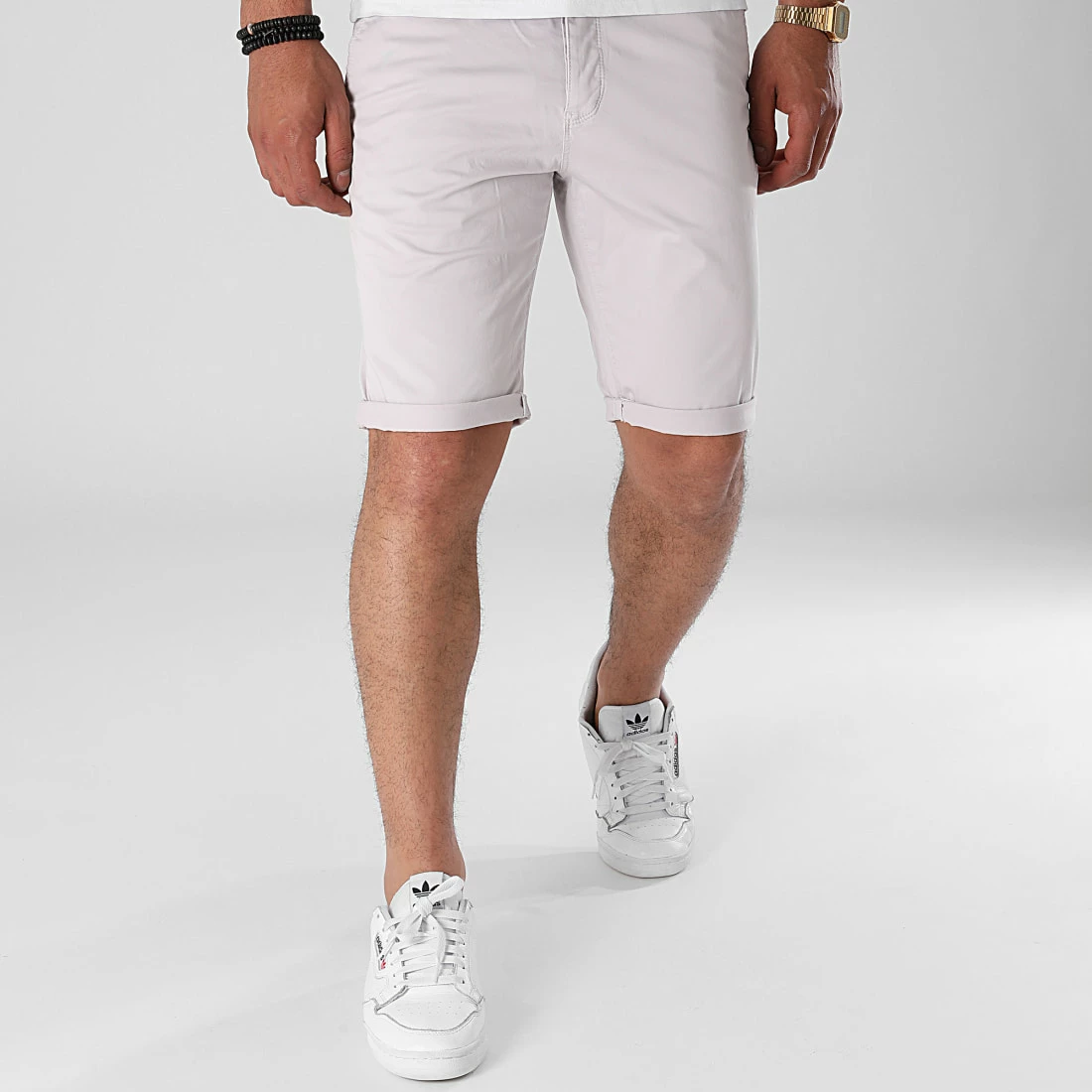 Meilleur prix ✨ Short Chino 6166 Gris de Mackten 🌟 5 Meilleur prix ✨ Short Chino 6166 Gris de Mackten 🌟 – Image 3