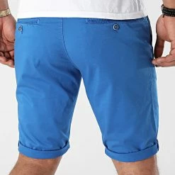 Grosses soldes 😉 Short Chino 6166 Bleu Roi de Mackten 🎉 -Promos Mackten Magasin mackten 270337 R 6166 BLUE SAX 20210617T151125 04
