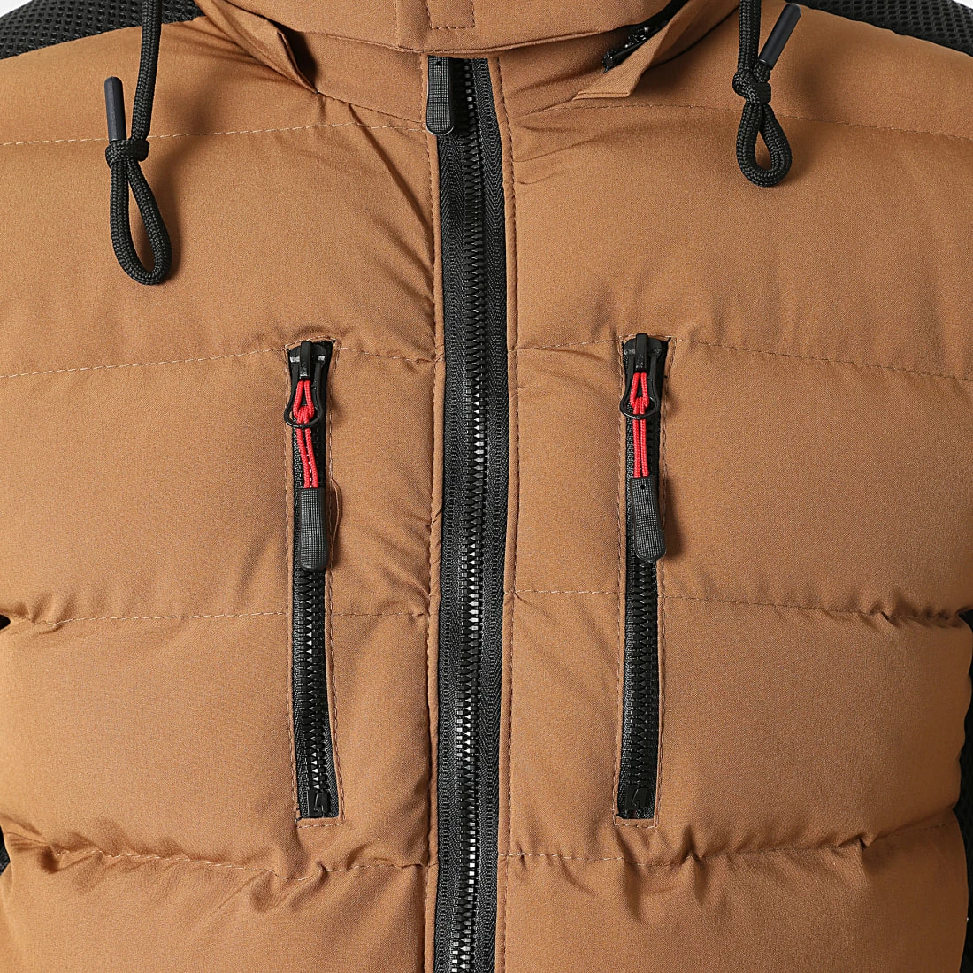 Grosses soldes 🛒 Doudoune Capuche 35 Camel de Mackten ⭐ 4 Grosses soldes 🛒 Doudoune Capuche 35 Camel de Mackten ⭐ – Image 2