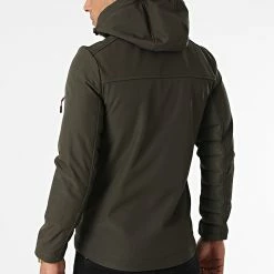 Meilleure affaire ✔️ Veste Zippée Capuche 13 Vert Kaki de Mackten 👍 -Promos Mackten Magasin mackten 282014 13 KHAKI 20210903T161125 04