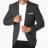 Offres 😉 Veste Blazer A Carreaux MKBL702 Gris Anthracite de Mackten 😀 -Promos Mackten Magasin mackten 282750 MKBL702 DARK GREY 20210907T155945 01