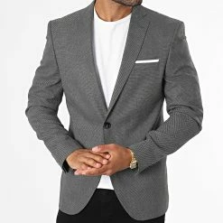 Vente flash 🎁 Veste Blazer MKBL802 Gris Anthracite de Mackten 🔔 8 Vente flash 🎁 Veste Blazer MKBL802 Gris Anthracite de Mackten 🔔 -Promos Mackten Magasin mackten 282751 MKBL802 GREY 20210907T155850 03