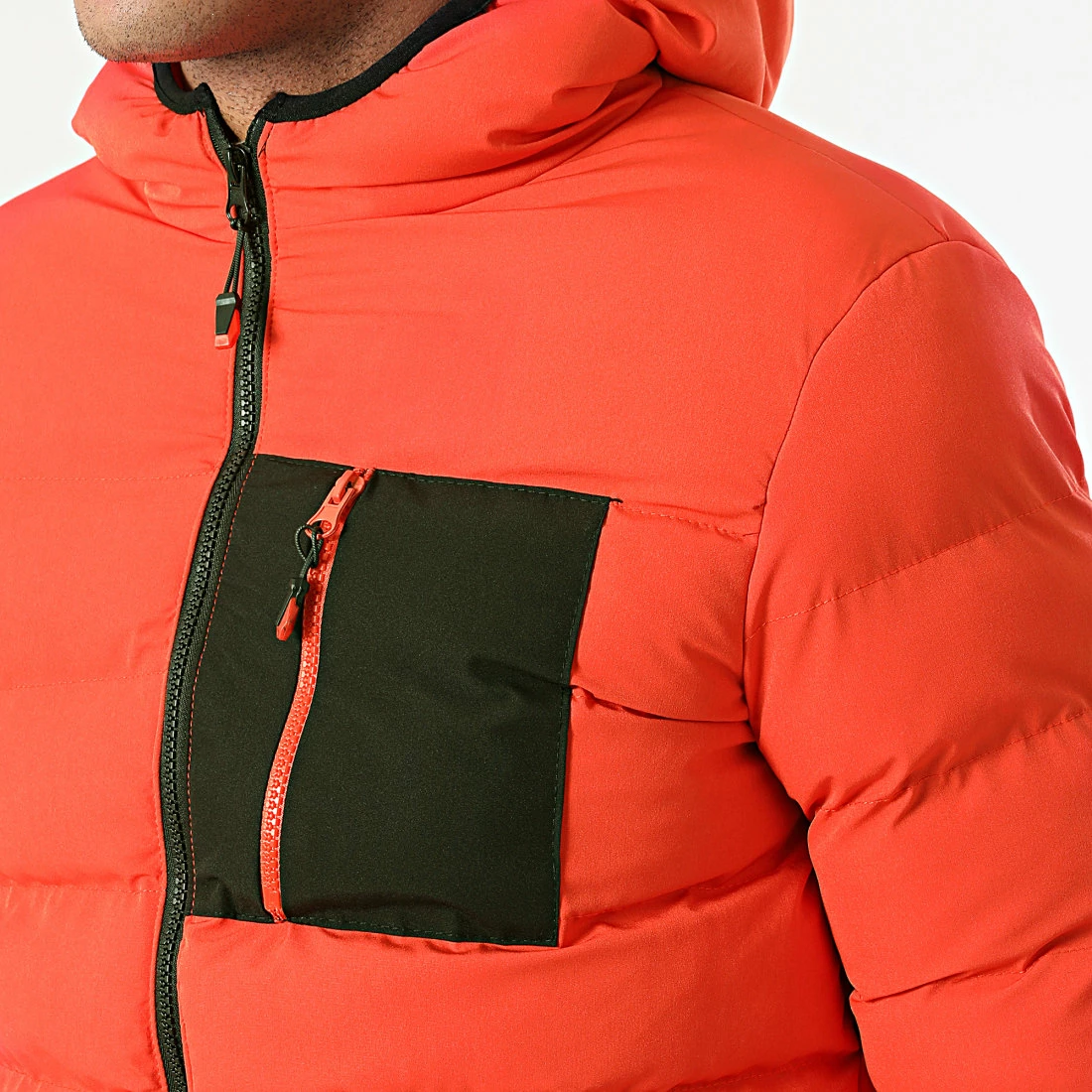 Remise 🎉 Doudoune Capuche 2036 Orange de Mackten 🛒 4 Remise 🎉 Doudoune Capuche 2036 Orange de Mackten 🛒 – Image 2