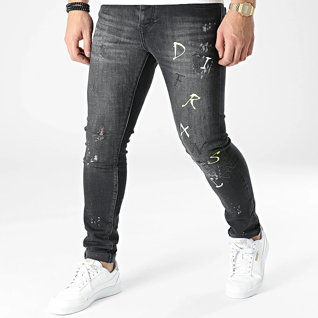 Coupon 🎁 Jean Skinny J1232-4 Gris Anthracite de Mackten 🎁 3 Coupon 🎁 Jean Skinny J1232-4 Gris Anthracite de Mackten 🎁