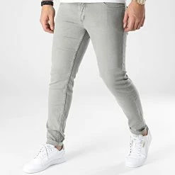 Promos Mackten Magasin 35 Acheter 🔔 Jean Skinny C1005 Vert Clair de Mackten 😉