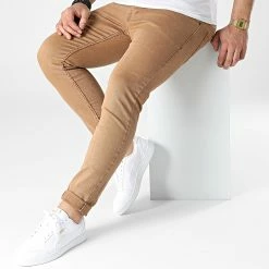 Top 10 😀 Jean Slim C1011 Camel de Mackten 🛒 -Promos Mackten Magasin mackten 304830 C1011 2 BROWN 20220223T134842 03