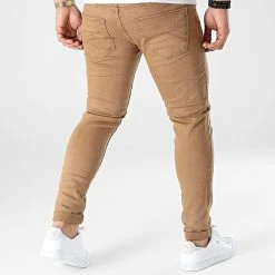 Top 10 😀 Jean Slim C1011 Camel de Mackten 🛒 -Promos Mackten Magasin mackten 304830 C1011 2 BROWN 20220223T134843 04