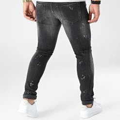 Le moins cher 🧨 Jean Skinny J1232 Noir de Mackten 🔔 -Promos Mackten Magasin mackten 304836 J1232 02 BLACK 20220223T134917 04