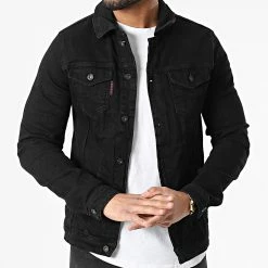 De gros ✔️ Veste Jean BN-2033 Noir de Mackten 🎁 8 De gros ✔️ Veste Jean BN-2033 Noir de Mackten 🎁 -Promos Mackten Magasin mackten 304845 BN 2033 22 20220224T161540 03