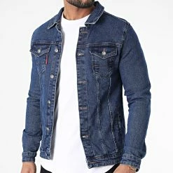 Sortie ❤️ Veste Jean B2033 Bleu Denim de Mackten 👍 -Promos Mackten Magasin mackten 304850 B2033 2 20220222T161704 03