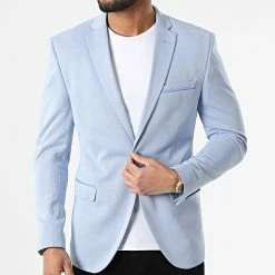 Sortie 😉 Veste Blazer SD808 Bleu Clair de Mackten 😍 -Promos Mackten Magasin mackten 304851 SD808 SKY BLUE 20220224T154606 03