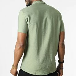 Promo 😉 Chemise Manches Courtes MC-1030 Vert Kaki de Mackten 🎉 9 Promo 😉 Chemise Manches Courtes MC-1030 Vert Kaki de Mackten 🎉 -Promos Mackten Magasin mackten 309843 MC 1030 3 20220322T152131 04