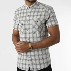 Top 10 😀 Chemise Manches Courtes A Carreaux MCC-002 Beige de Mackten 💯 -Promos Mackten Magasin mackten 316385 MCC 002 BEIGE 20220503T161636 03