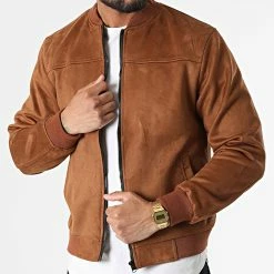 Promo 🔥 Blouson Suedine MKTS02 Camel de Mackten 🧨
