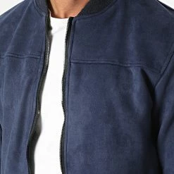 Meilleur prix 😀 Veste Suedine MKTS04 Bleu Marine de Mackten 🥰 -Promos Mackten Magasin mackten 316465 MKTS04 MARINE 20220422T120941 02