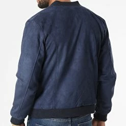 Meilleur prix 😀 Veste Suedine MKTS04 Bleu Marine de Mackten 🥰 -Promos Mackten Magasin mackten 316465 MKTS04 MARINE 20220422T120943 04