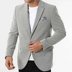 Sortie 💯 Blazer 29002 Gris de Mackten 👏