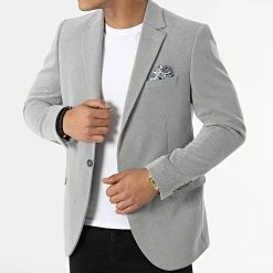 Sortie 💯 Blazer 29002 Gris de Mackten 👏 8 Sortie 💯 Blazer 29002 Gris de Mackten 👏 -Promos Mackten Magasin mackten 316470 29002 GRIS 20220426T151052 03