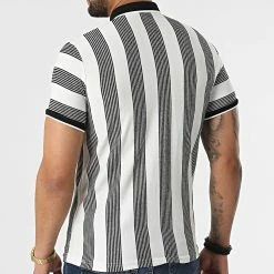 Meilleure affaire ⭐ Polo Manches Courtes 1823 Noir Blanc de Mackten 🔔 -Promos Mackten Magasin mackten 318617 1823 NOIR 20220512T091755 04