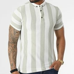 Offres 👏 Polo Manches Courtes 1823 Vert Blanc de Mackten 😍 -Promos Mackten Magasin mackten 318622 1823 VERT 20220512T091726 03