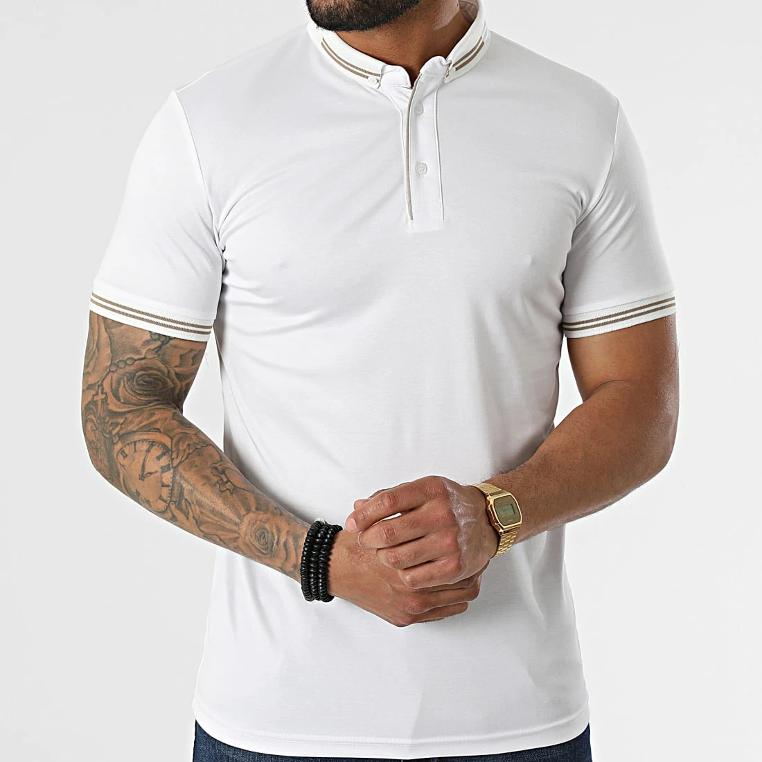 Top 10 💯 Polo Manches Courtes 1040 Blanc de Mackten 🧨 5 Top 10 💯 Polo Manches Courtes 1040 Blanc de Mackten 🧨 – Image 3