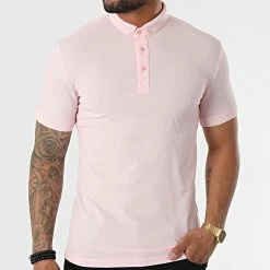 Budget ⌛ Polo Manches Courtes 1225 Rose de Mackten 👍 -Promos Mackten Magasin mackten 318669 1225 1 ROSE 20220512T090910 03