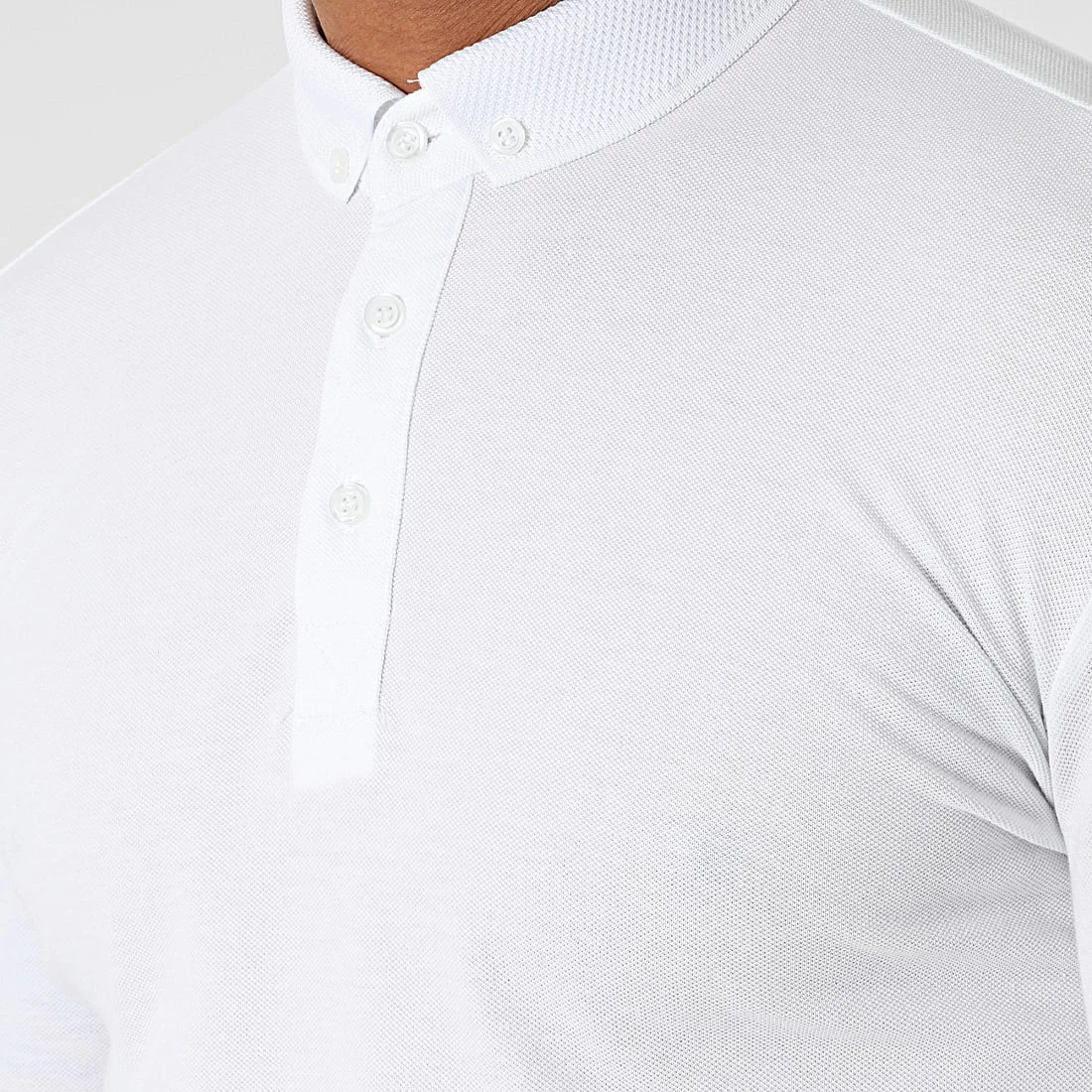 Offres 🔔 Polo Manches Courtes 1225 Blanc de Mackten 💯 4 Offres 🔔 Polo Manches Courtes 1225 Blanc de Mackten 💯 – Image 2