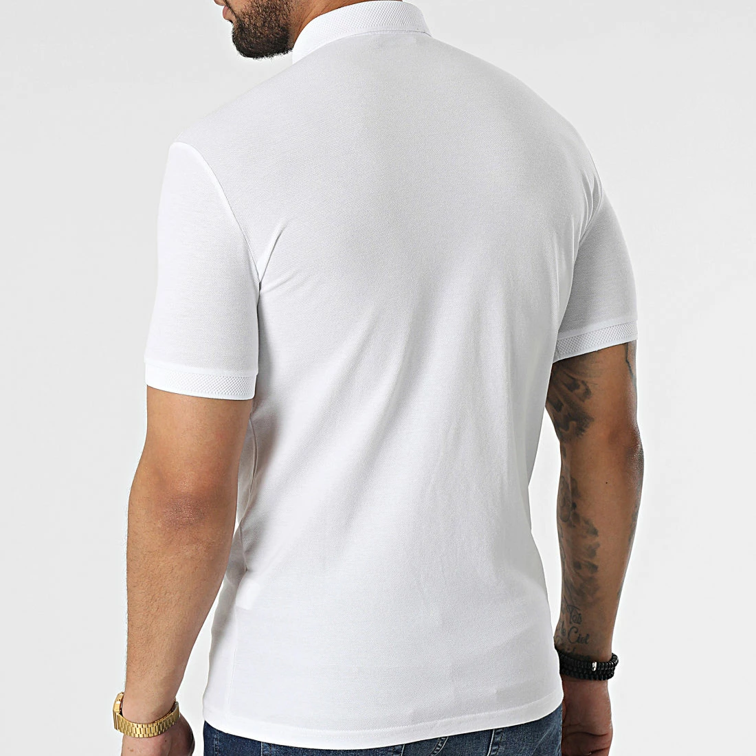 Offres 🔔 Polo Manches Courtes 1225 Blanc de Mackten 💯 6 Offres 🔔 Polo Manches Courtes 1225 Blanc de Mackten 💯 – Image 4