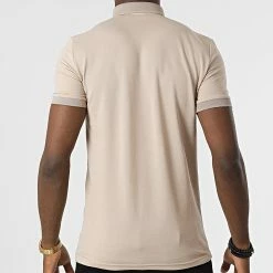 Remise 😍 Polo Manches Courtes 1057 Beige de Mackten ❤️ -Promos Mackten Magasin mackten 318671 1057 1 BEIGE 20220510T151020 04