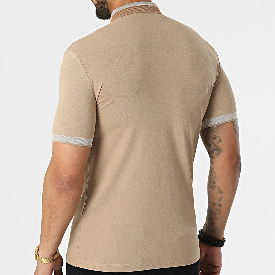 Grosses soldes 😍 Polo Manches Courtes 1736 Beige de Mackten 💯 6 Grosses soldes 😍 Polo Manches Courtes 1736 Beige de Mackten 💯 – Image 4