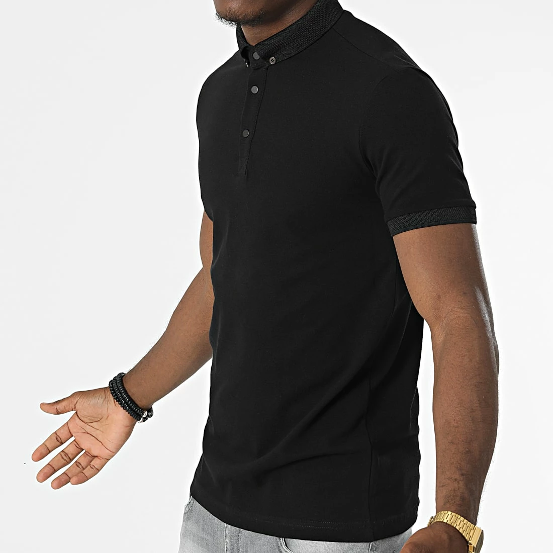 Le moins cher ✔️ Polo Manches Courtes 1024 Noir de Mackten 🤩 3 Le moins cher ✔️ Polo Manches Courtes 1024 Noir de Mackten 🤩