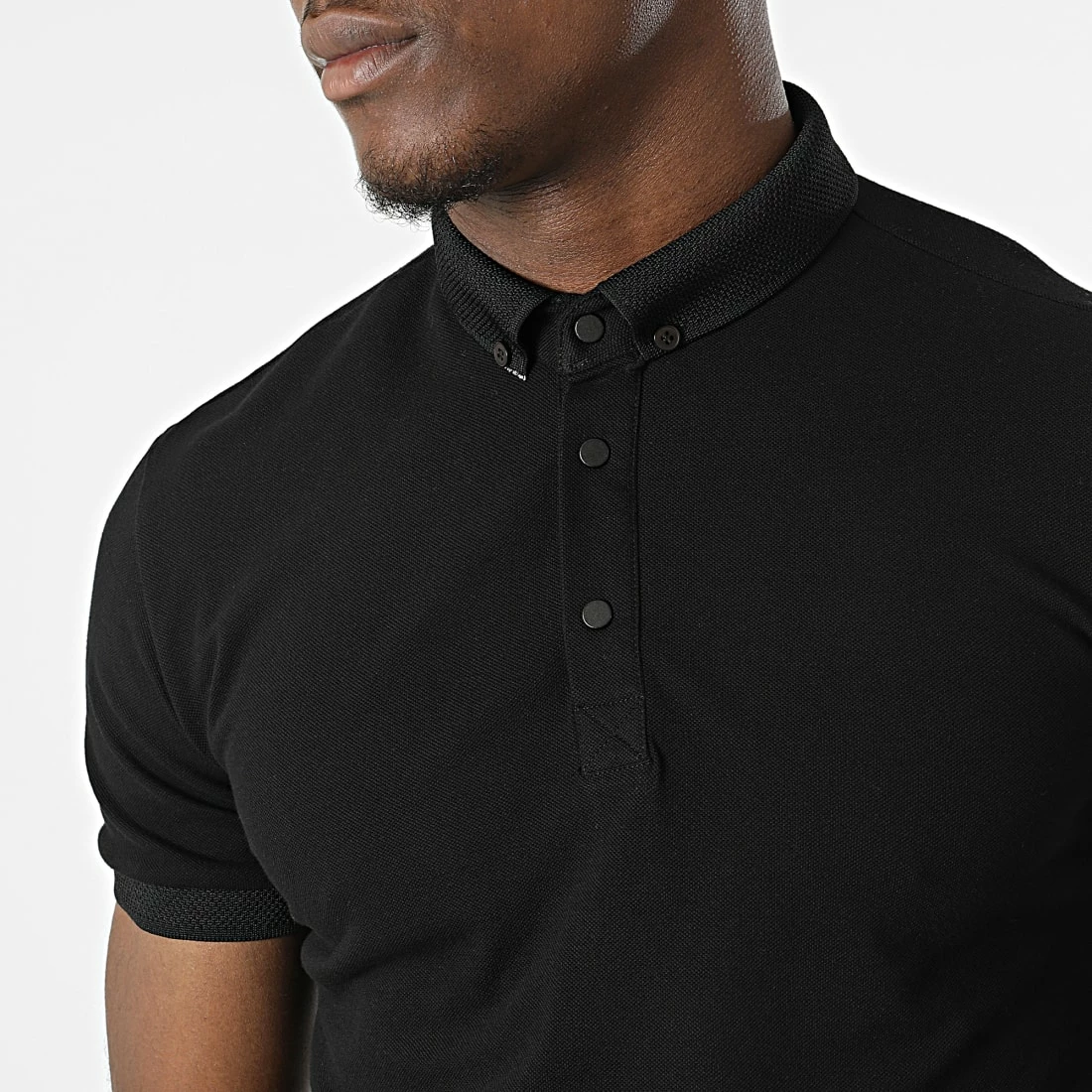 Le moins cher ✔️ Polo Manches Courtes 1024 Noir de Mackten 🤩 4 Le moins cher ✔️ Polo Manches Courtes 1024 Noir de Mackten 🤩 – Image 2