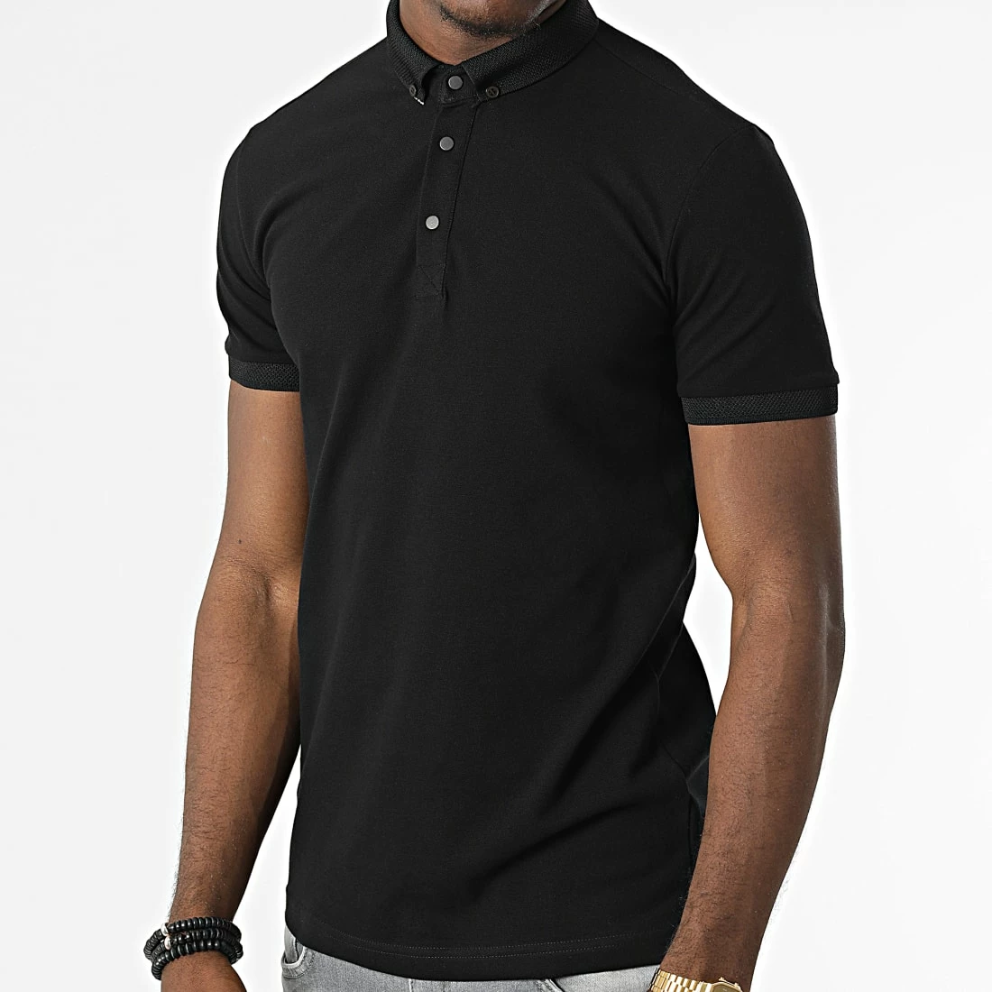 Le moins cher ✔️ Polo Manches Courtes 1024 Noir de Mackten 🤩 5 Le moins cher ✔️ Polo Manches Courtes 1024 Noir de Mackten 🤩 – Image 3