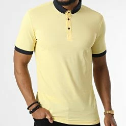 Remise ❤️ Polo Manches Courtes 1058 Jaune de Mackten 😍 -Promos Mackten Magasin mackten 324314 1058 1 JAUNE 20220623T161956 03