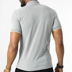 Meilleure vente 🛒 Polo Manches Courtes 1025 Gris de Mackten 🛒 -Promos Mackten Magasin mackten 324320 1025 1 GRIS 20220620T155552 04