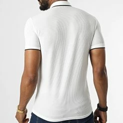 Nouveau 🧨 Polo Manches Courtes 1928 Blanc de Mackten 😀 -Promos Mackten Magasin mackten 324323 1928 ECRU 20220623T161743 04