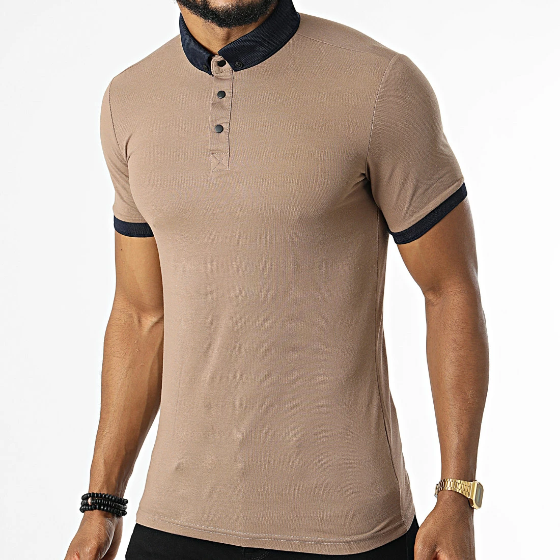 Top 10 🔥 Polo Manches Courtes 1058 Marron de Mackten 😀 3 Top 10 🔥 Polo Manches Courtes 1058 Marron de Mackten 😀