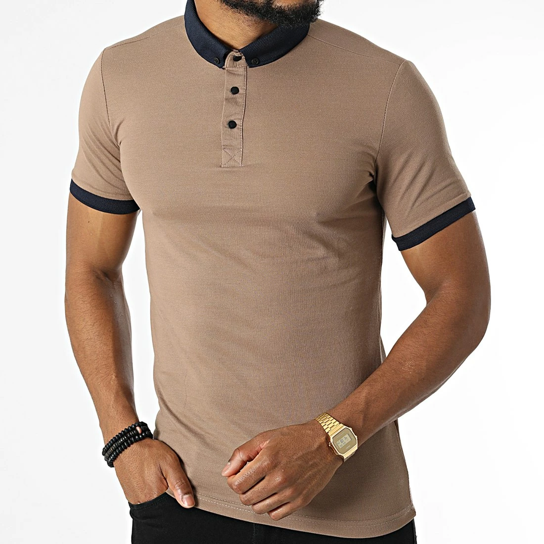 Top 10 🔥 Polo Manches Courtes 1058 Marron de Mackten 😀 5 Top 10 🔥 Polo Manches Courtes 1058 Marron de Mackten 😀 – Image 3