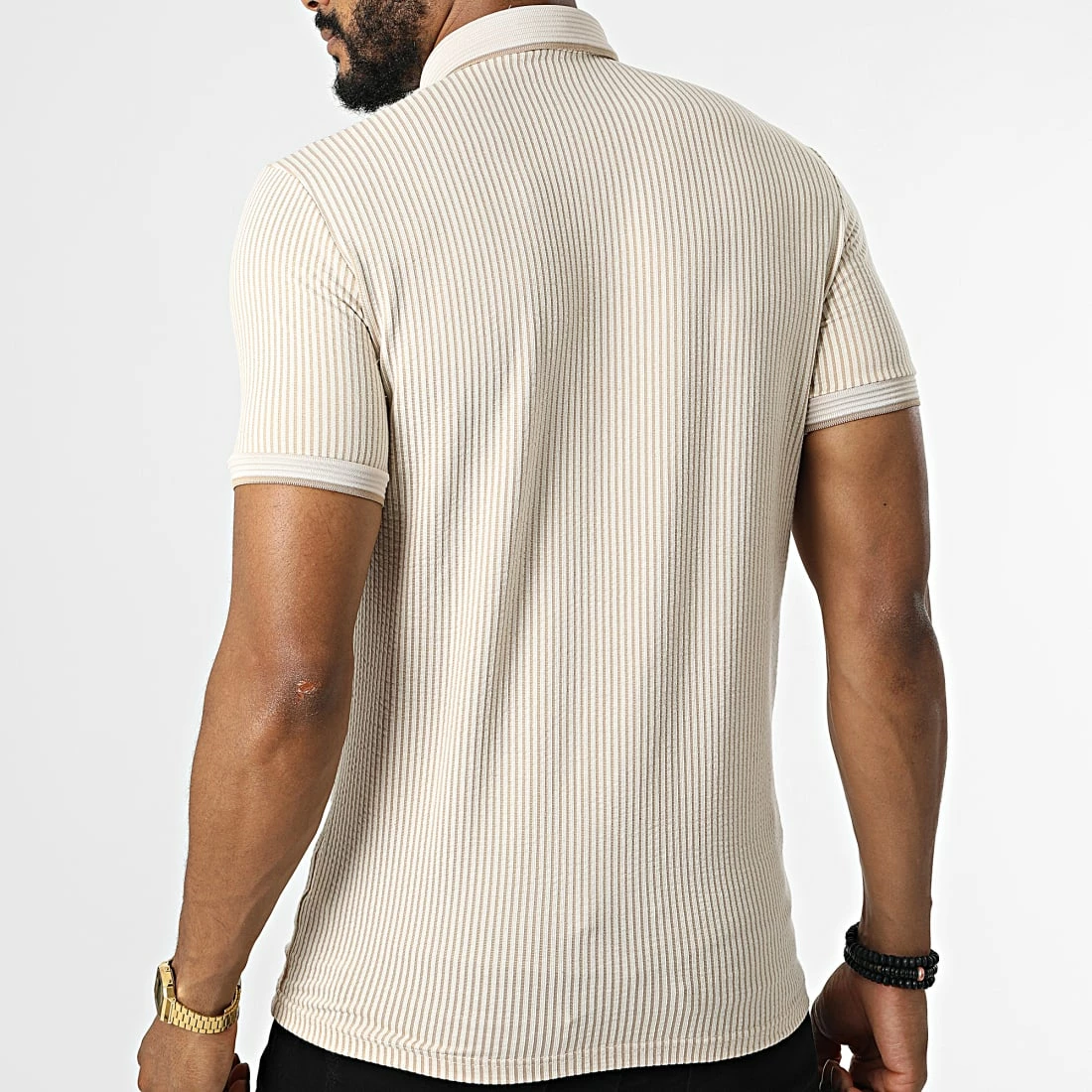 Offres 🔔 Polo Manches Courtes 1916 Beige de Mackten ⭐ 6 Offres 🔔 Polo Manches Courtes 1916 Beige de Mackten ⭐ – Image 4