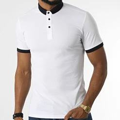 Meilleur prix 😍 Polo Manches Courtes 1058 Blanc de Mackten ⭐ -Promos Mackten Magasin mackten 324333 1058 1 BLANC 20220623T161630 03