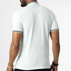 Meilleure vente 😉 Polo Manches Courtes 1736 Bleu Clair de Mackten 🔥 -Promos Mackten Magasin mackten 324334 1736 TURQUOISE 20220620T155500 04