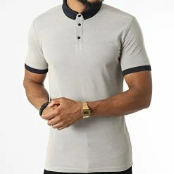 Offres 🥰 Polo Manches Courtes 1058 Beige de Mackten ⌛ -Promos Mackten Magasin mackten 324335 1058 1 BEIGE 20220623T162106 03