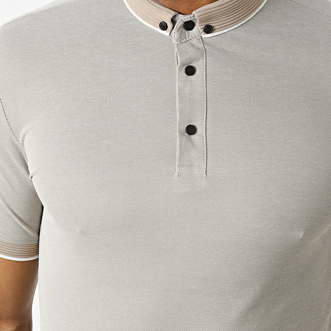 Meilleure affaire 👍 Polo Manches Courtes 1025 Beige de Mackten 😍 4 Meilleure affaire 👍 Polo Manches Courtes 1025 Beige de Mackten 😍 – Image 2
