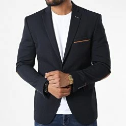 Les meilleures critiques de ❤️ Veste Blazer 29003 Bleu Marine de Mackten 🔔 -Promos Mackten Magasin mackten 325960 29003 BLEU MARINE 20220630T143000 03